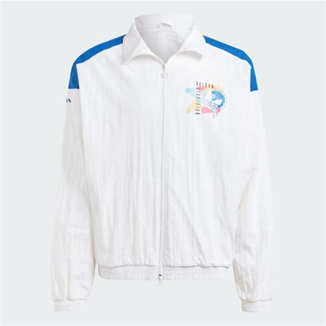 adidas 80er jacke weiß|adidas Retro Originals Jacke .